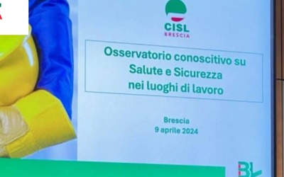 Le risposte di 1.045 lavoratori al questionario CISL sulla sicurezza – tratto da: CISLBRESCIA.IT
