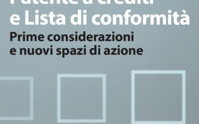 Patente a crediti e Lista di conformità – Articolo di Cinzia Frascheri per la rivista Ambiente & Sicurezza sul Lavoro (editore EPC)