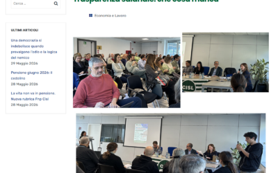 Parità retributiva, direttiva europea e recepimento italiano nell’incontro del 14 maggio a Milano nella sede CISL