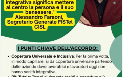 TLC: dal 1° Luglio al via la Sanità Universale Integrativa